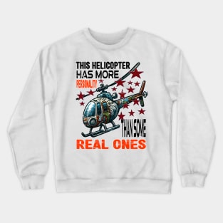 Heli-Doodle Character Crewneck Sweatshirt